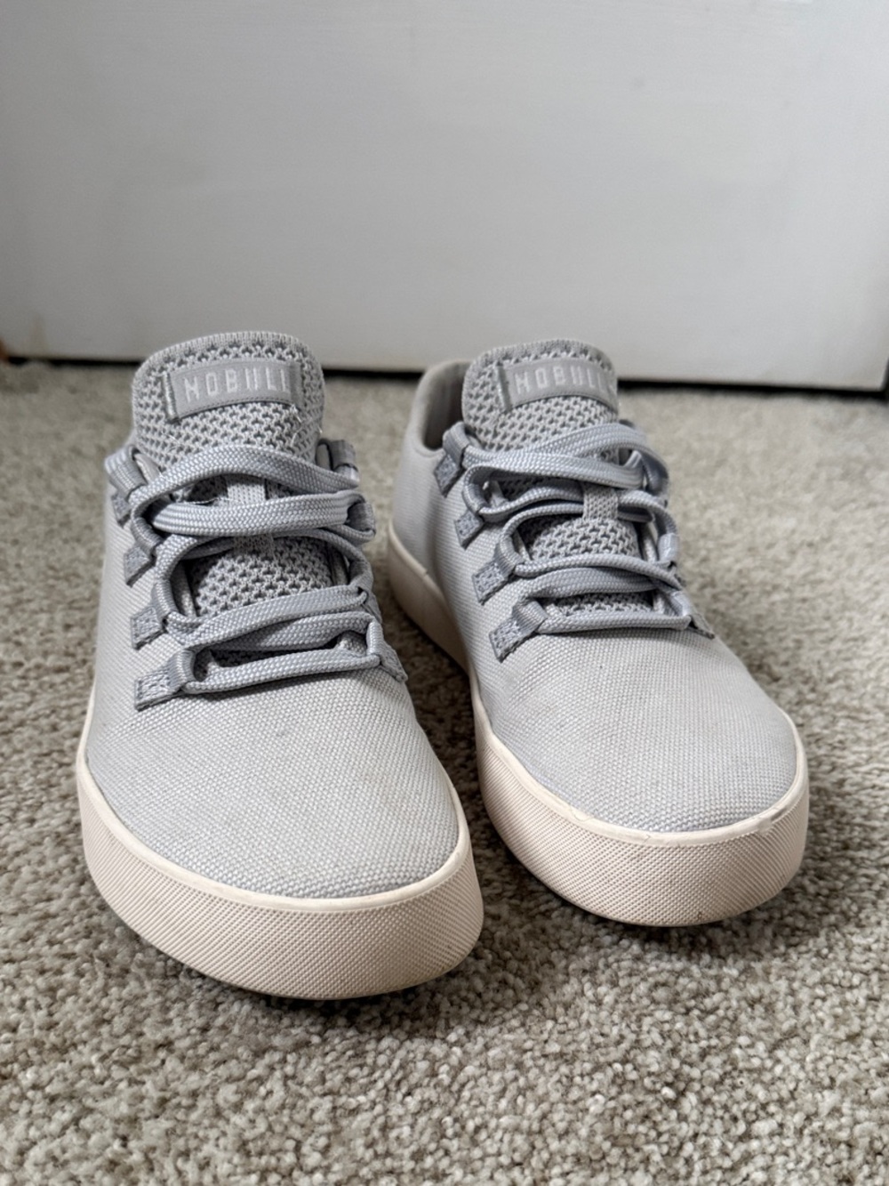 Nobull Women’s Gray Recs Canvas Sneakers